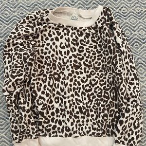 J. Crew Leopard Top